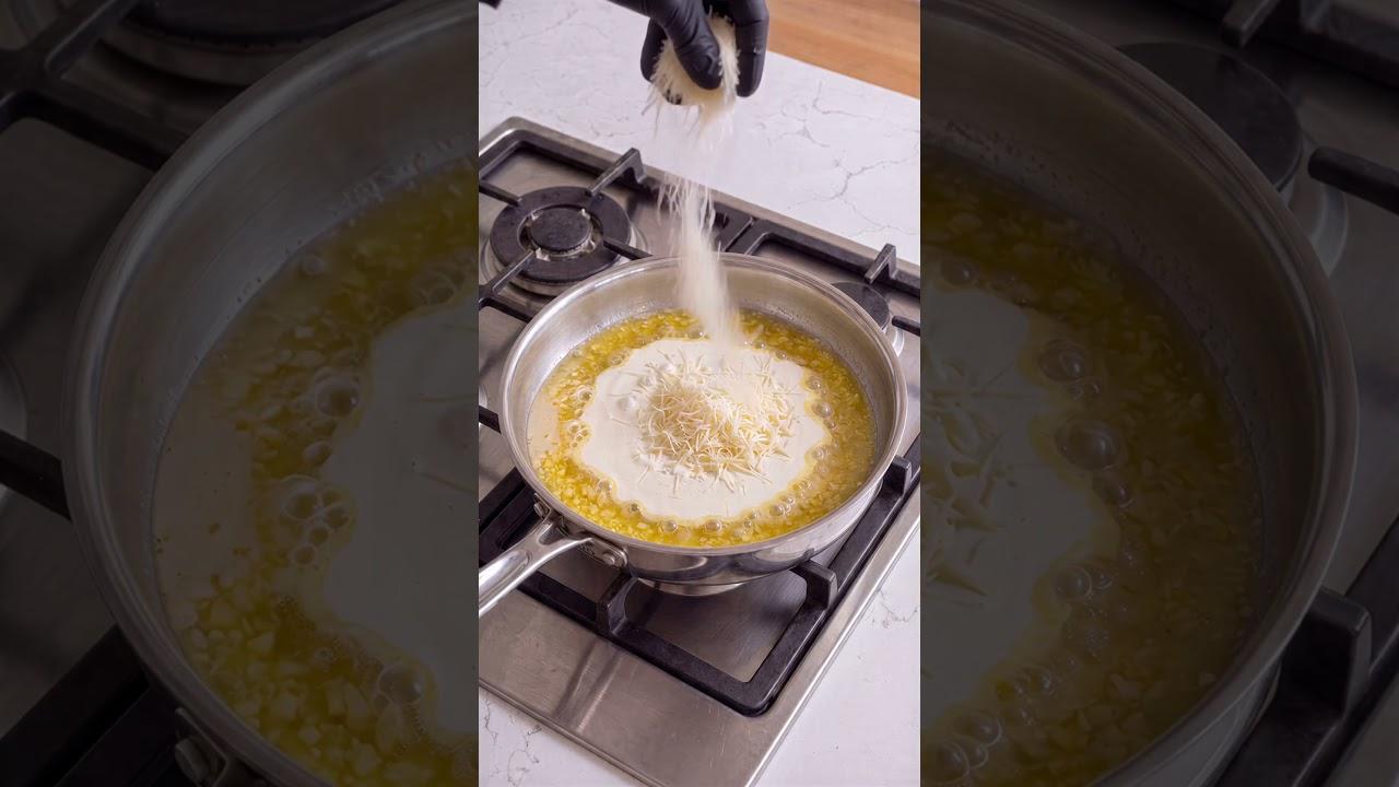 Creamy Garlic Parmesan Chicken Fettuccine