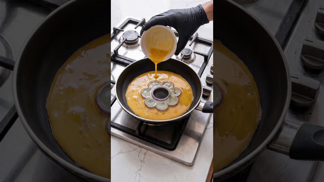 Soğan Çiçekli Omlet