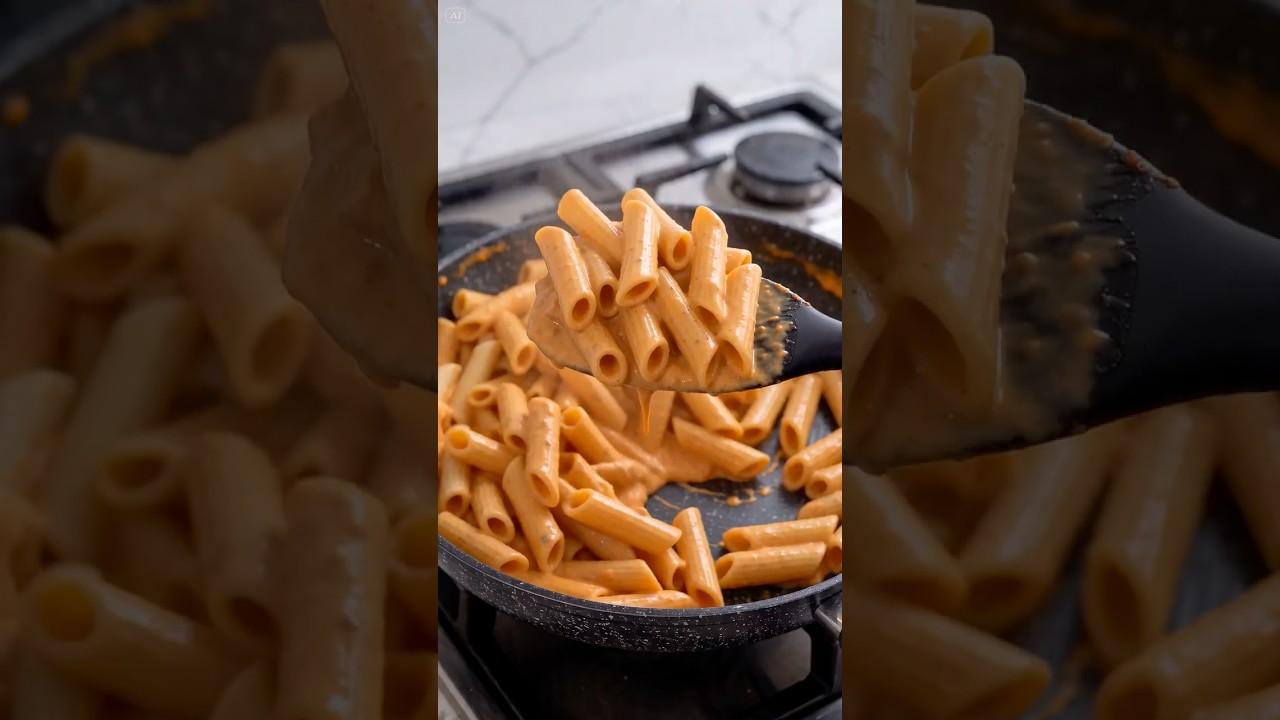 10-Minute Cheesy Creamy Pasta 🧀🍝